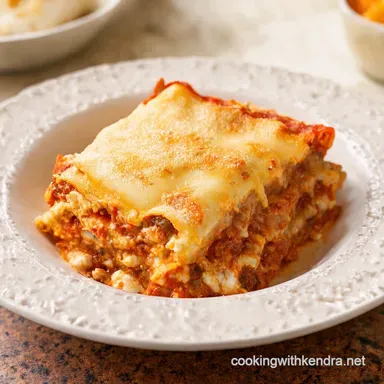 Tasty Cottage Cheese Lasagna Bowl Recipe Quick Easy Recipe Card