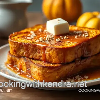 How to Make My Grandmother's French Toast Pumpkin Spice Delight Recipe Card