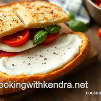 Ultimate Grilled Sundried Tomato Caprese Panini: A Delicious Twist! Recipe Card