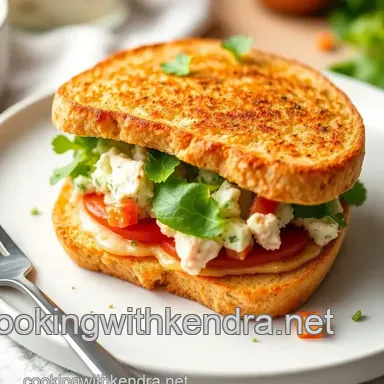 Comforting Grilled Turkey Waldorf Melt - Quick Delight: Easy Recipe Recipe Card