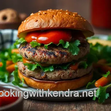 How to Cook Veggie Burger with Spicy Ketchup: 5 Delicious Tips! Recipe Card