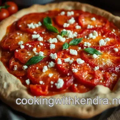 My Favourite Tomato Pie Recipe: A Homemade Southern Delight Recipe Card