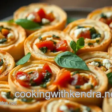 Easy & Delightful Pinwheel Appetizers: My Mediterranean Twist