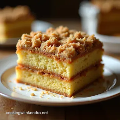 Best Homemade Double Crumb Cake Recipe Twice the Streusel Recipe Card