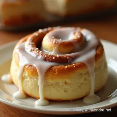Dreamy Icing Recipe for Cinnamon Buns My Secret Touch Recipe Card