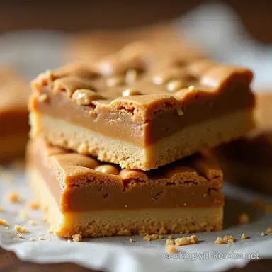 Dreamy NoBake Peanut Butter Bars Ready in Minutes Recipe Card