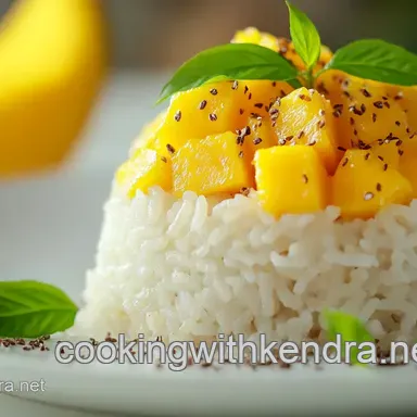 Dreamy Mango sweet rice: Thai Sticky Rice Recipe!