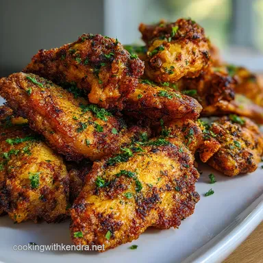 Dry Rub Chicken Wings: Crispy Baked in 1 Hour Recipe Card
