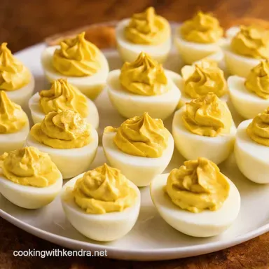 Easter Deviled Eggs The Ultimate Easter Party Food Recipe Card