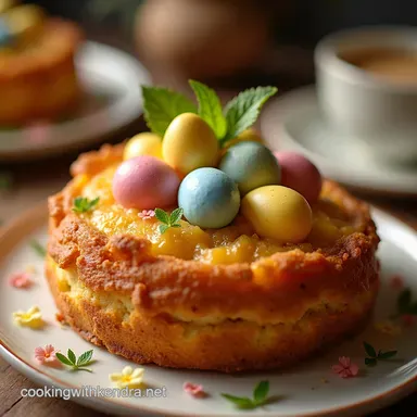 Easter Nest Cake A Cracking Celebration Recipe Recipe Card