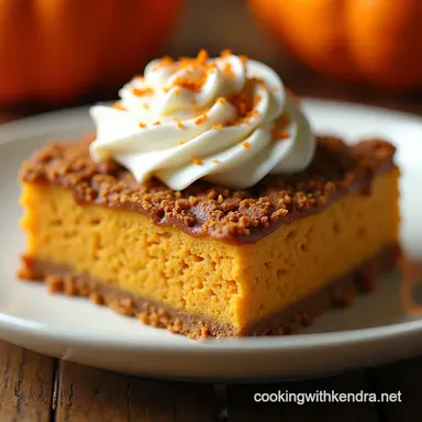 Easy 5Ingredient Canned Pumpkin Desserts Weeknight Treat Recipe Card