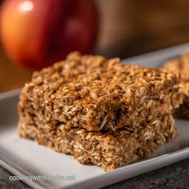 Apple Cinnamon Breakfast Bars Easy Healthy Delicious