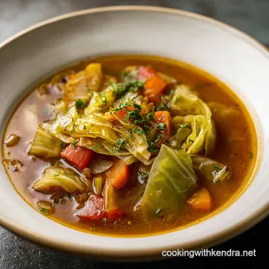Cabbage Soup Recipe with Potatoes in 40 Minutes