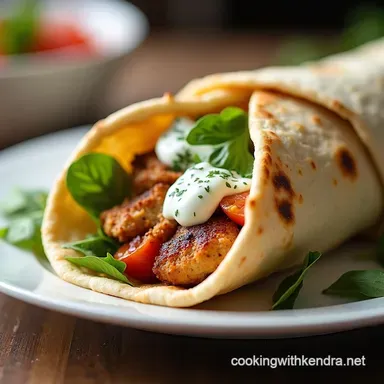 The Ultimate Homemade Chicken Gyros with Zesty Tzatziki