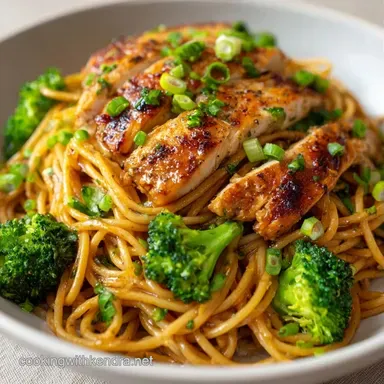 Easy Chinese Pasta Dish in 20 Minutes Recipe Card