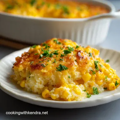 Corn Casserole: Creamy and Custardy