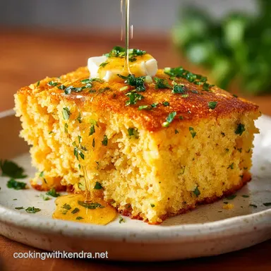 Easy Cornbread Casserole Hearty Comforting Din: One Pan Wonder Recipe Card