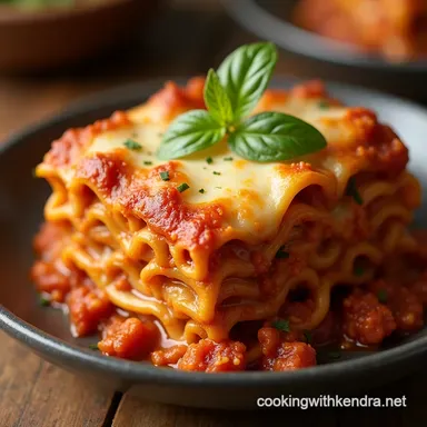 Easy Crock Pot Lasagna Recipe NoFuss Slow Cooker Comfort Recipe Card