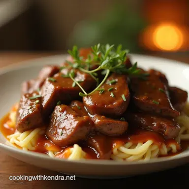 The Easiest Ever Crock Pot Pepper Steak Recipe Recipe Card