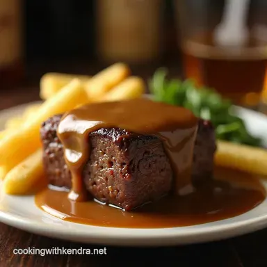 Easy Cube Steak and Gravy Recipe Tender Comfort Food Recipe Card