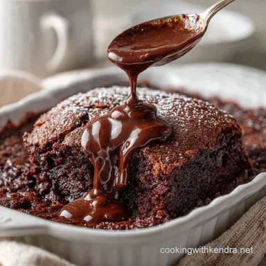 Death by Chocolate Dump Cake: The Easiest Fudgy Fix with Cake Mix Recipe Card