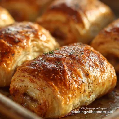 Easy Game Day Food: Flaky, Cheesy Pub-Style Sausage Rolls for a Crowd