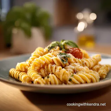 Garlic Parmesan Pasta in 20 Minutes Recipe Card