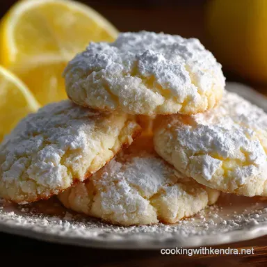 Lemon Meltaway Cookies: The Ultimate Buttery, Zesty, Easy Recipe Recipe Card