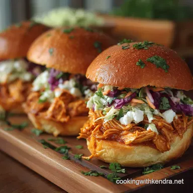Ultimate Buffalo Chicken Sliders Slow Cooker Recipe Recipe Card
