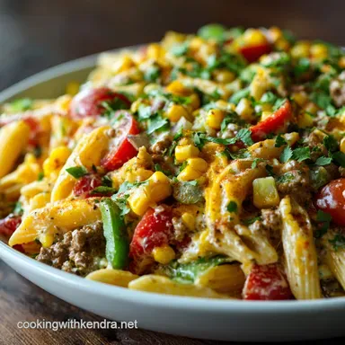 Taco Pasta Salad Recipe: Creamy, Easy Summer Crowd-Pleaser