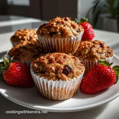 Healthy Vegan Muffins Easy PlantBased Breakfast: Bakery Crumb Recipe Card