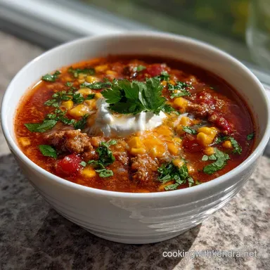 Ww Taco Soup Recipe: Easy Flavor Punch for Weight Watchers Recipe Card