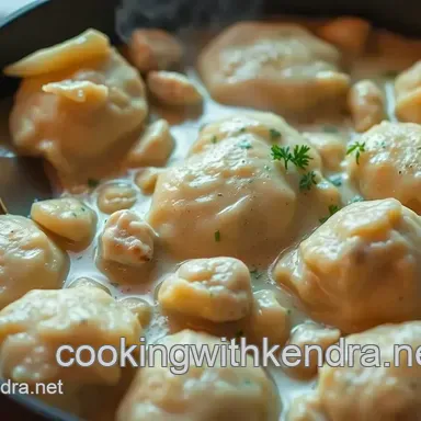Electric Skillet Chicken & Dumplings - Proper Comfort Food!