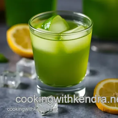 Energizing Green Tea Shot Recipe: Refreshing Twist for Parties Recipe Card