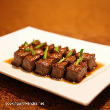 Enoki Beef Rolls Easy Asian Appetizer Recipe Recipe Card