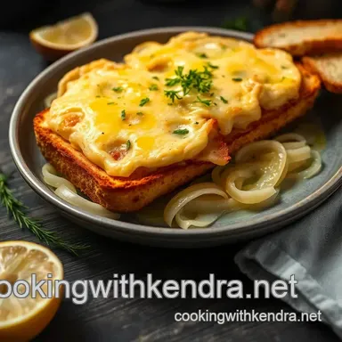Fancy Tuna Recipes: My Posh Tuna Melt with Gruyère Recipe Card