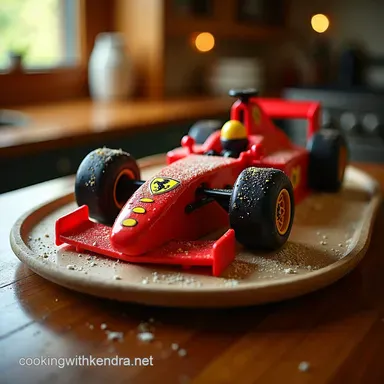 Celebrate His Birthday with a Ferrari F1 Cake Pit Stop Party Recipe Card