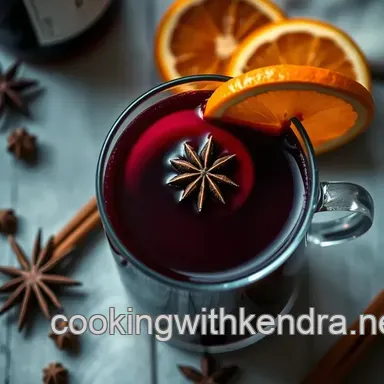 Festive Spiced Mulled Wine: Easy Winter Cocktail Recipes for Cozy Nights Recipe Card