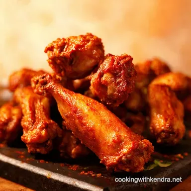 PeriPeri Turkey Wings Crispy Spicy Totally Addictive Recipe Card