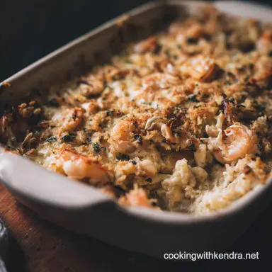 Fisherman's Wharf seafood casserole recipe - Creamy & Dreamy! Recipe Card