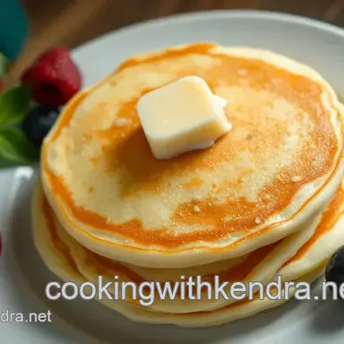 Fluffy Yogurt Pancakes: A Fruity Delight to Brighten Your Morning