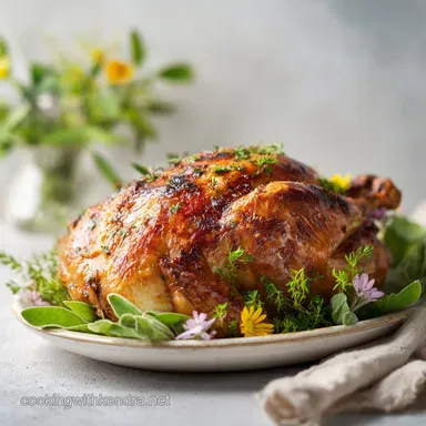 Brined Turkey: Herb Infused for 16 Servings