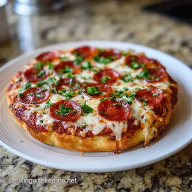 French Bread Pizza in 20 Minutes Recipe Card