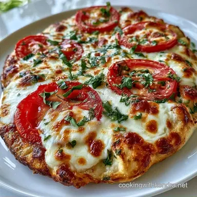 Fresh Mozzarella Flatbread in 20 Minutes