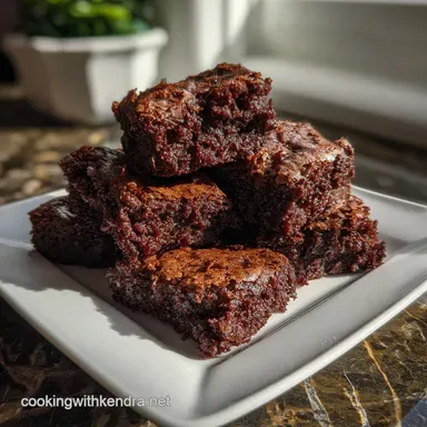 Fudgy Gluten Free Black Bean Brownies: Ultra Fudgy! Recipe Card