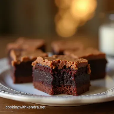 The CrinkleTop King Fudgy Brown Butter Brownies Recipe Recipe Card