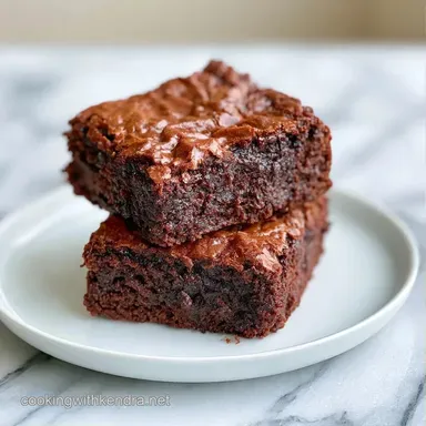 Quick 40-Minute Zucchini Brownies Recipe Card