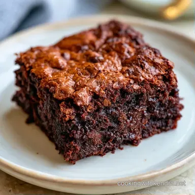 Zucchini Brownies with Almond Flour Recipe Card