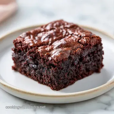 Zucchini Brownies for 16 Servings Recipe Card