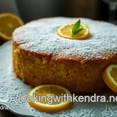 Easy Galliano-Infused Citrus Cake: A Sweet Italian Delight